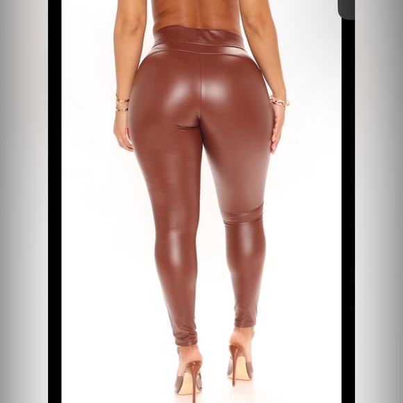 Fashion Nova Faux Leggings - Picture 4 of 6